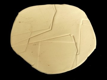 Espais ilimitats X, porcelana, 37 x 34 x 2 cm., 2011_w600_h450